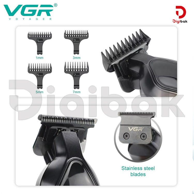 ماشین اصلاح موی سر و صورت وی جی ار مدل V-921